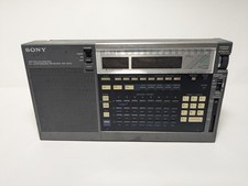 Sony ICF-2010 Portable Digital Tuning AM/FM Shortwave SSB Radio Black As Is  picture