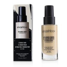 SMASHBOX STUDIO SKIN 15 24 HOUR WEAR HYDRATING FOUNDATION OIL FREE 1OZ/30ML NIB picture