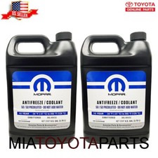 2 Gal Genuine Mopar Coolant Antifreeze 50/50 Prediluted 10 Year 68163849AB/AC picture