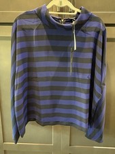 NWT Chico’s Black Label Stripe Long Sleeve Blouse Top, 3/16/XL picture