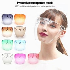 Clear Face Shield Protective Eye Glasses Visor Anti-Fog Full Face Mask Dentist picture