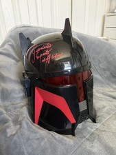 Giancarlo Esposito Signed Moff Gideon The Black Series Helmet Star Wars COA picture
