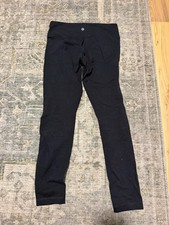 Lululemon Yoga Pants Leggings Black Size 6 picture