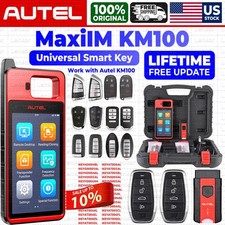 2026 Newest Autel MaxiIM KM100 Key Fob Programming Tool Programmer Immobilizer picture