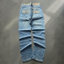 Archive Y2K Rockstar Desigual Cyber Euro Jeans - Fits 34x32 picture