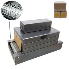 220V Electric Thermal Shrink Tunnel Packaging Machine W/Mesh Conveyor Belt 7.4HP picture