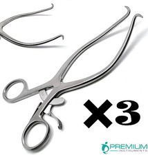 3 Pcs Surgical Gelpi Retractors 7