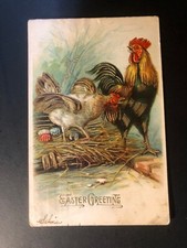 Antique  1907  Embossed  '