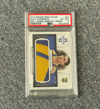 2012 Panini Innovation Klay Thompson Rookie Jumbo Jerseys #22 Prime 4/10 PSA 6 picture
