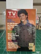 Vintage TV Guide 3/28-4/3/1987 Kirk Cameron Growing Pains No Label picture