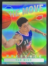 2002-03 Topps Chrome The Move Refractor #TM17 Yao Ming RC picture