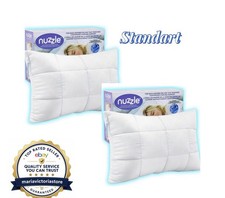 Nuzzle Cooling Adjustable Pillow for Side Standard SIze (Set of 2), White picture
