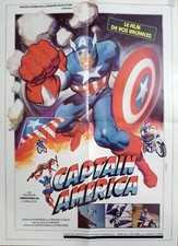 CAPTAIN AMERICA II : DEATH TOO SOON - REB BROWN / MARVEL - ORIGINAL MOVIE POSTER picture