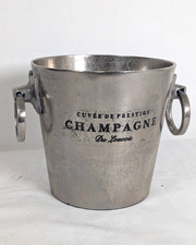 French Cast Metal Champagne Bucket & Wine Cooler Cuvee De Prestige Du Louvois picture