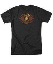 Sun Ray Rooster, Vintage Graphic T-Shirt for Men picture