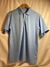 Walter Hagan Essentials Men’s SS Polo, Size Small, Daybreak Blue, NWT, MSRP $60 picture
