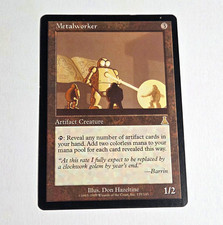 Metalworker Urza's Destiny #135 Rare Regular Artifact Creature MTG 1999 picture