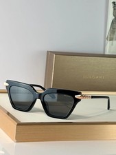 BVLGARI BV40031I Square Sunglasses Unisex Men Women Designer Eyewear 53-18-145 picture
