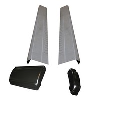 3 Door Chevy Silverado 99-00 Rocker Panels And Cab Corners - FAST SHIPPING  picture