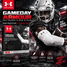 Under Armour Padded Elbow Single Sleeve  youth OSFA black Buy 1 Get  1 Free bogo picture