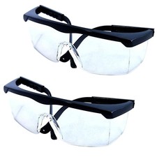 2-Pack HQRP Safety Glasses UV Protecting for Shooting, Gun range, Racquetball picture