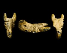 RARE Canaanite Bronze Scorpion Amulet - Baal Ritual Item - 16mm - Magic Artifact picture