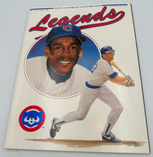 Legends Sports Memorabilia Magazine Winter 1990 Chicago Cubs RyneSandberg Insert picture