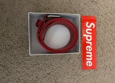 Supreme Repeat Leather Belt FW25 picture