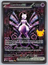 Mewtwo ex: ME: 30th Celebration #151/128 picture
