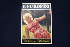 1959 AUGUST 23 L'EUROPEO MAGAZINE - JAYNE MANSFIELD COVER - ITALIAN - E 34533 picture