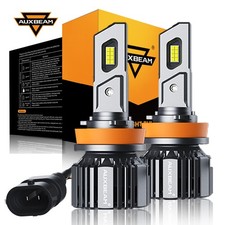 AUXBEAM H11 CSP LED Headlight Bulb White Low Beam Kit 36000LM Super Bright White picture