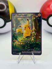 Pikachu EX 276/212 Premium Custom Gold Metal Pokemon Card Collectible picture