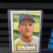 Topps 1952 Wally Westlake #38 St. Louis Cardinals Red Back MLB Base Set picture