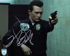 Signed Robert Patrick Terminator 2: Judgment Day T-1000 8x10 w/ Official Pix COA picture