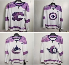 Wholesale Lot of 6  Fanatics NHL Hockey Fights Cancer 2024 Practice Jersey Mens picture