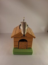 Vintage 1970 Peanuts Snoopy Wooden Doghouse picture