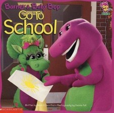 Barney And Baby Bop Go To School - paperback, Mark S Bernthal, 1570640750 picture