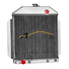 4 Row Aluminum Radiator for Ford Cars Club Crestline Country Sedan V8 1949-1953 picture