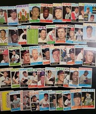 1964 Topps Baseball Lot - 50 Different Cards - Bob Friend and Tony Martinez picture