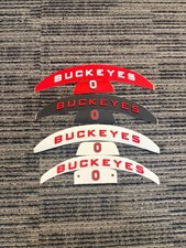 Ohio State Buckeyes Football Helmet Riddell Flex Or Speed 3D Bumpers picture