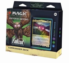 Magic the Gathering Universes Beyond: Fallout Mutant Menace Command Deck PRESALE picture