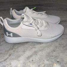 NWOT Under Armour Skyler 2 White Sneakers Lace Up Women’s Size 9.5 Running picture