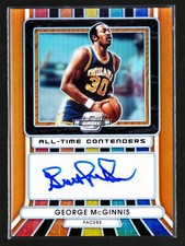 2022-23 Panini Contenders Optic #ATC-GMG George McGinnis Auto Orange #/25 Pacers picture