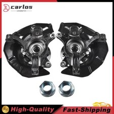 FWD Front Steering Knuckles +Wheel Hub Bearings for 2004 2005-2010 Toyota Sienna picture