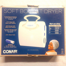 Conair SB1RNX Soft Bonnet Dryer 1875W, 4 Heat/Speed, Easy-Lock, Case picture