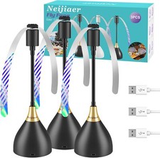 2/3/4PCS Fly Fans for Tables, Fly Repellent Fan Indoor Outdoor for Picnic, Party picture
