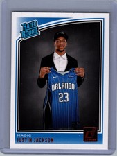 2018-19 Panini Donruss - Rated Rookies Justin Jackson #183 (RC) picture