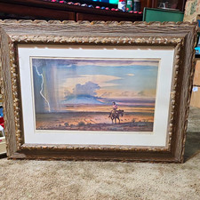 Peter Hurd Signed Print 