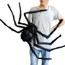 Halloween Big Plush Spider Horror Halloween Decoration Party Prop Outdoor Giant picture