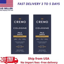 2PK Cremo Reserve Collection For Men Cologne Palo Santo, 3.4 Fl. Oz. picture